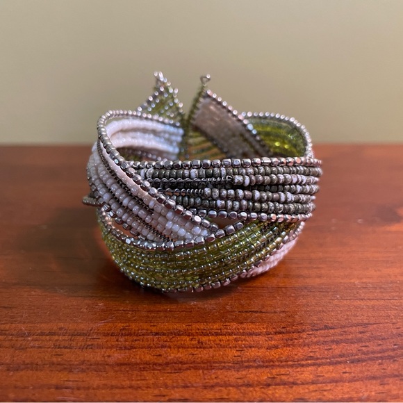 Beaded Cuff Bracelet - Picture 7 of 10